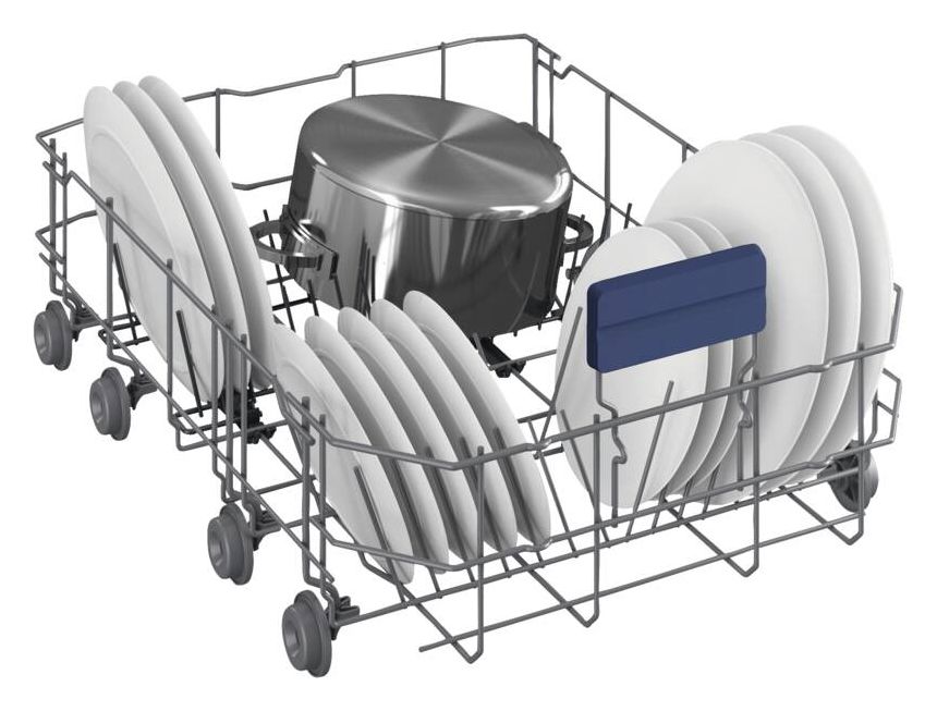BDFS26040XQ 45 cm Geschirrspüler freistehend Leise 10 Maßgedecke Restwärme 