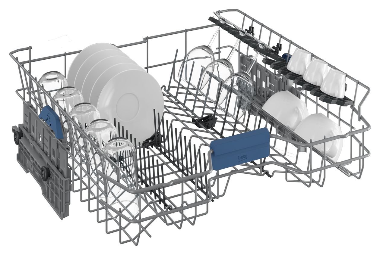 BDIN25530 60 cm Geschirrspüler vollintegriert (ohne Front) Leise 15 Maßgedecke Restwärme 