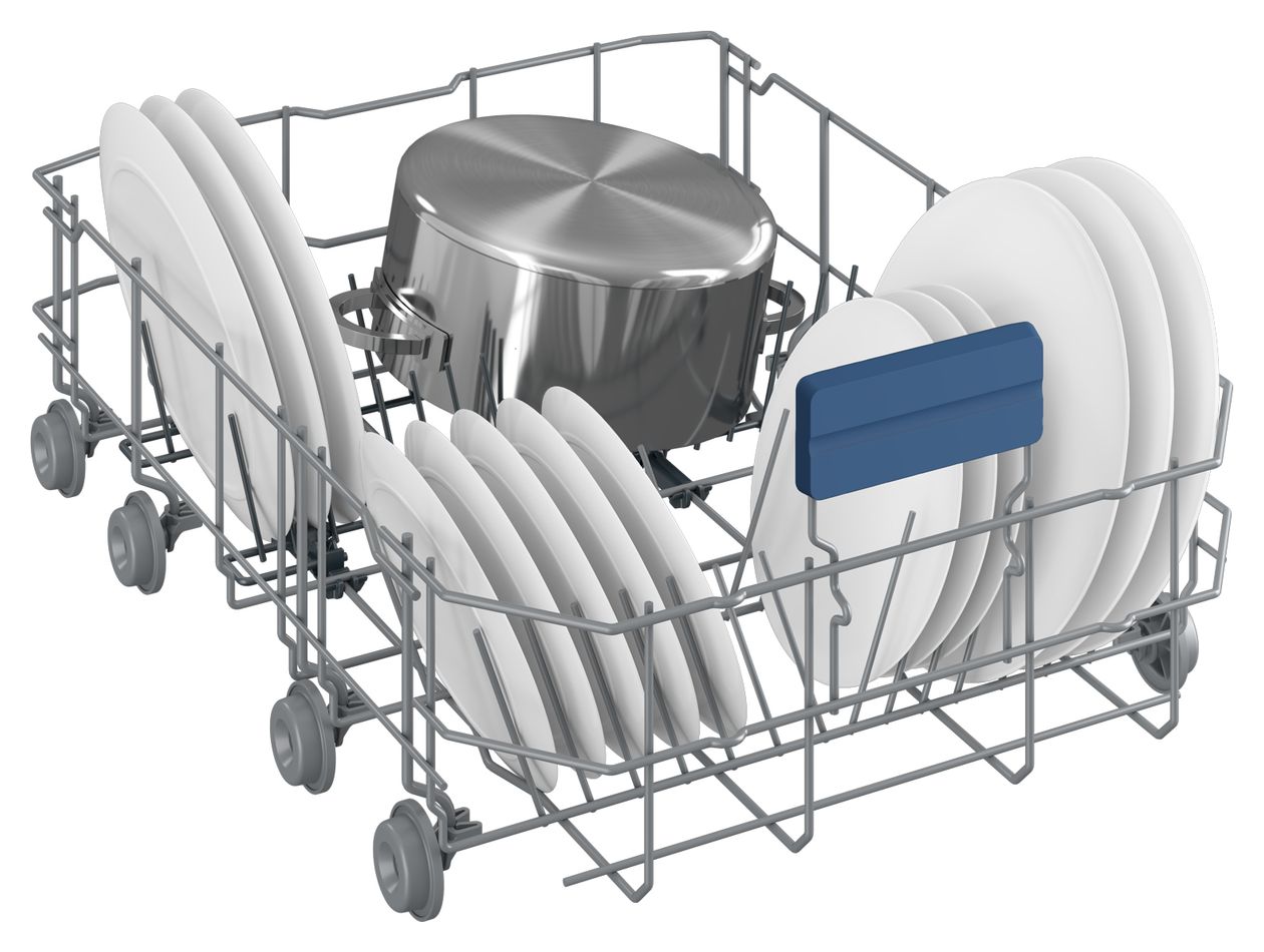 BDSS28040XQ 45 cm Geschirrspüler teilintegriert (ohne Front) Leise 10 Maßgedecke Restwärme 