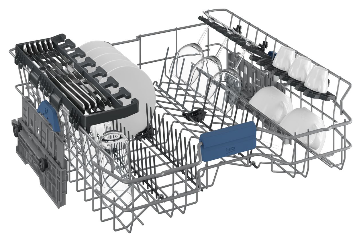 BDUN15430X 60 cm Geschirrspüler integriert (ohne Front) Leise 14 Maßgedecke Restwärme 