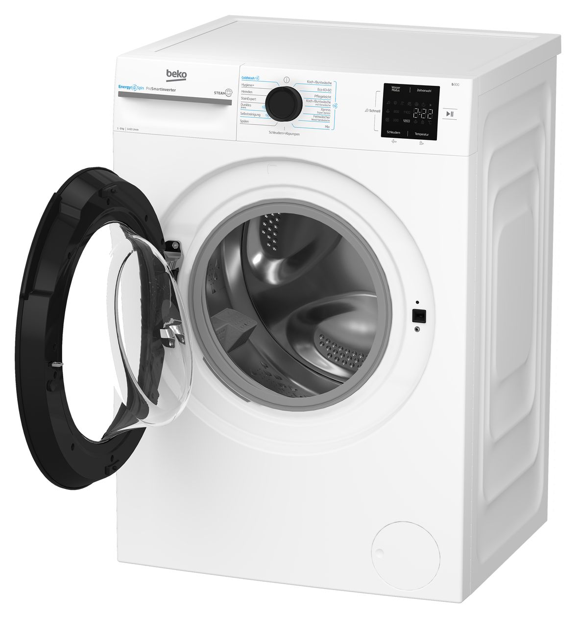 BM3WFU3941X 9 kg Frontlader Waschmaschine 1400 U/min AutoClean 