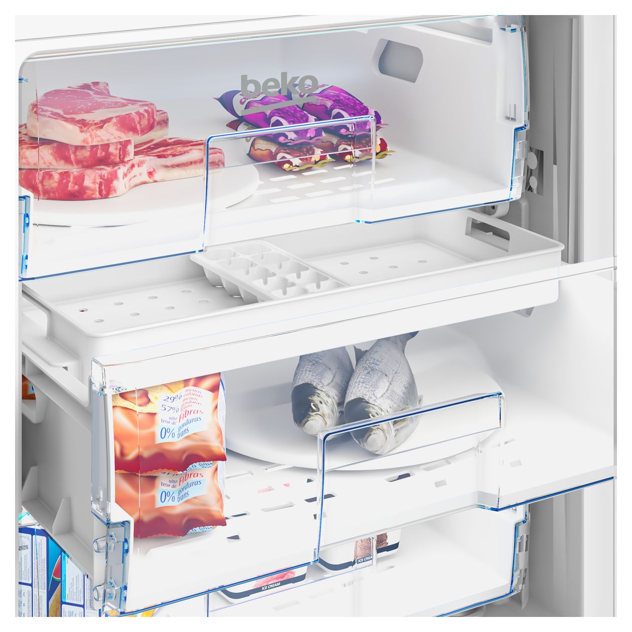 BU1204N 94 l Einbau Gefrierschrank 176 kWh Jahr 