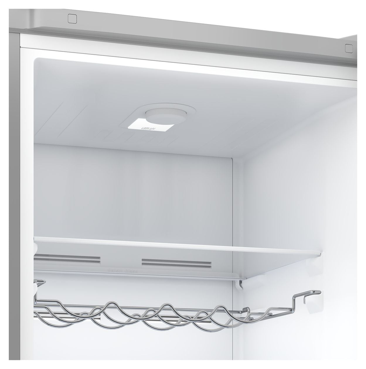 RCSA406K60XBN 266 l / 120 l Kühl-Gefrierkombi freistehend 162 kWh Jahr  (Edelstahl) 