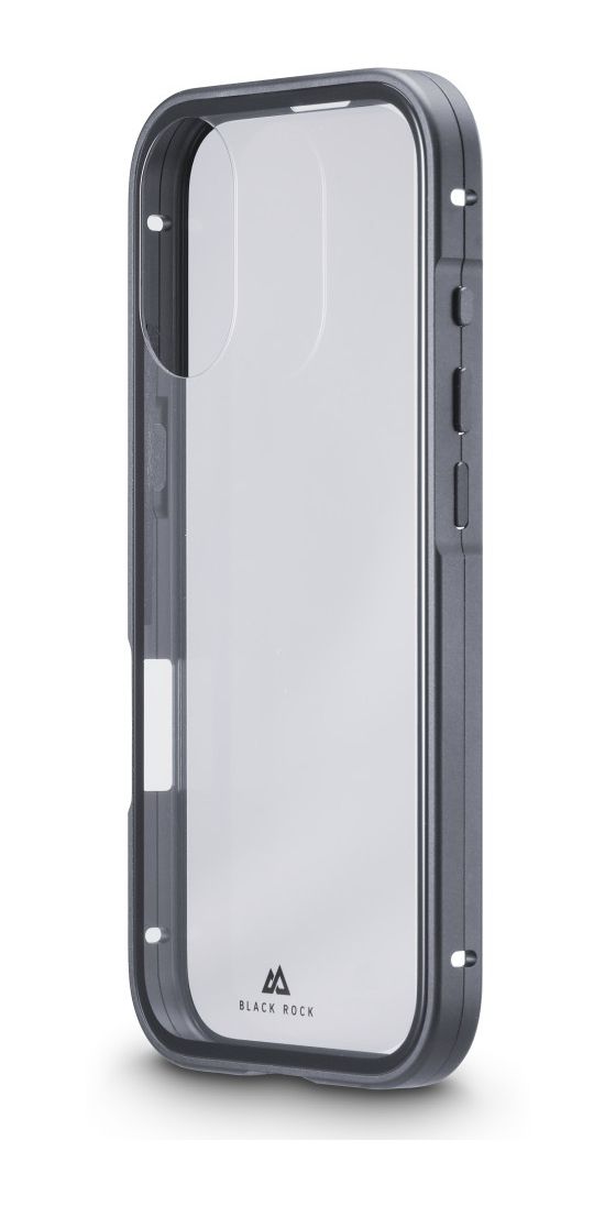 360° Glass Cover für Apple iPhone 17 (Schwarz, Transparent) 