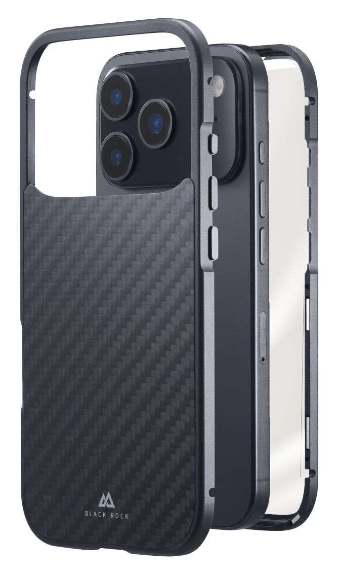 360 Grad Glass Cover für Apple iPhone 17 Pro  (Grau/Transparent) 