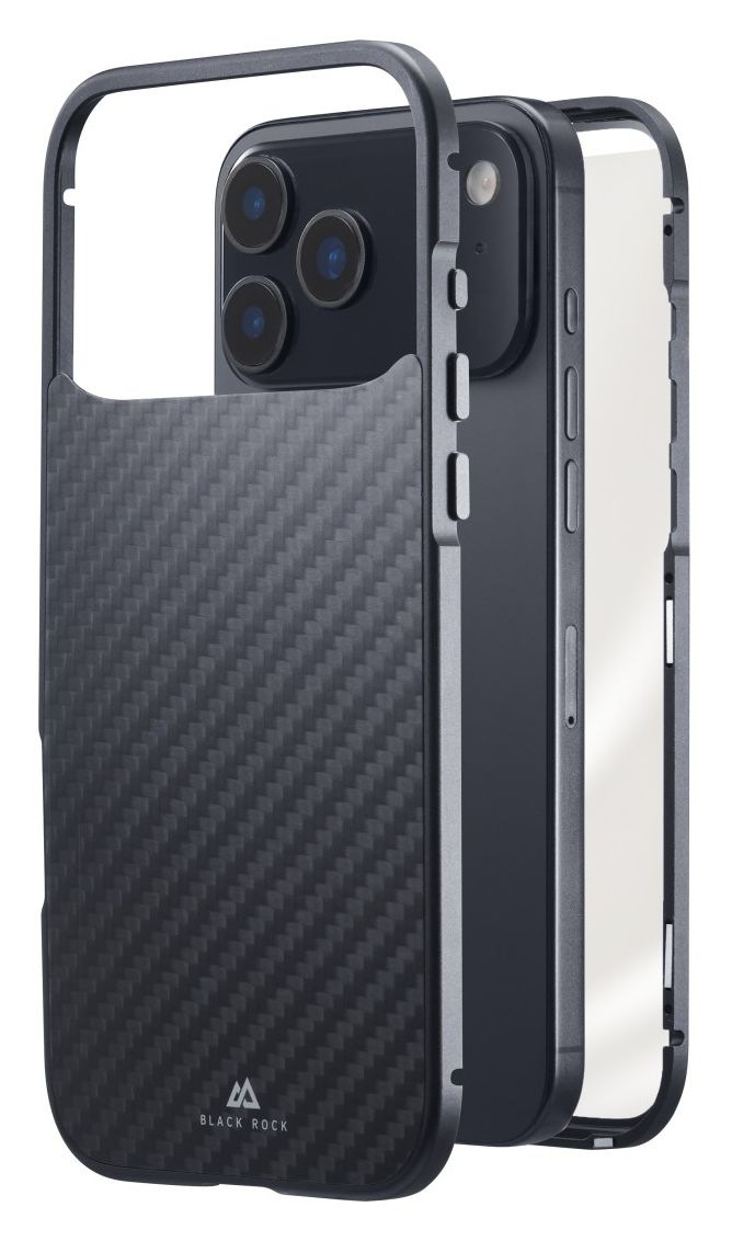 360 Grad Glass Cover für Apple iPhone 17 Pro Max  (Grau/Transparent) 