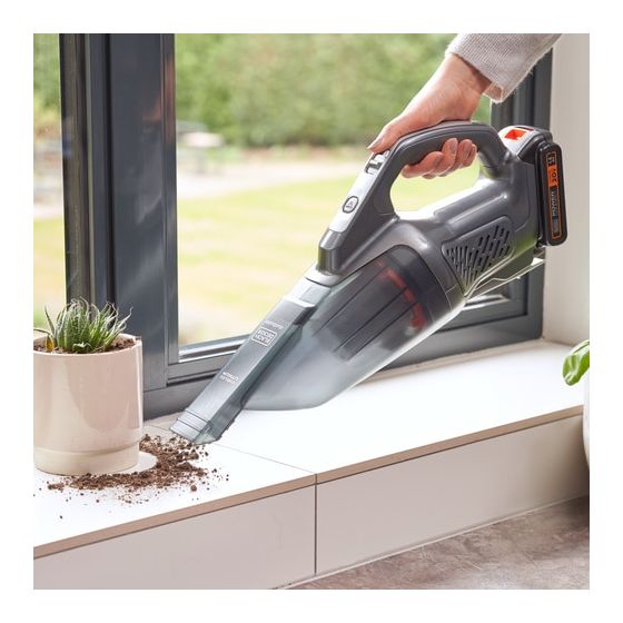 BCHV001C1 Dustbuster Handstaubsauger Beutellos 20 V (Schwarz, Grau, Orange) 