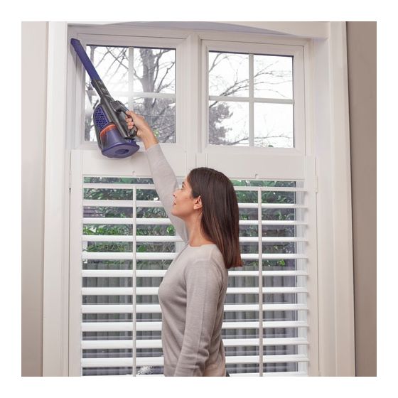 BHHV520BFP Dustbuster Handstaubsauger Beutellos bis 20 min Laufzeit 18 V  (Schwarz, Violett) 