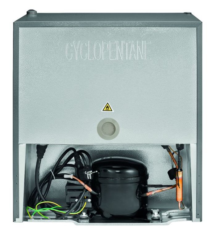 KB7245 45 l / 45 l Tischkühlschrank EEK: E 80 kWh Jahr  (Edelstahl) 