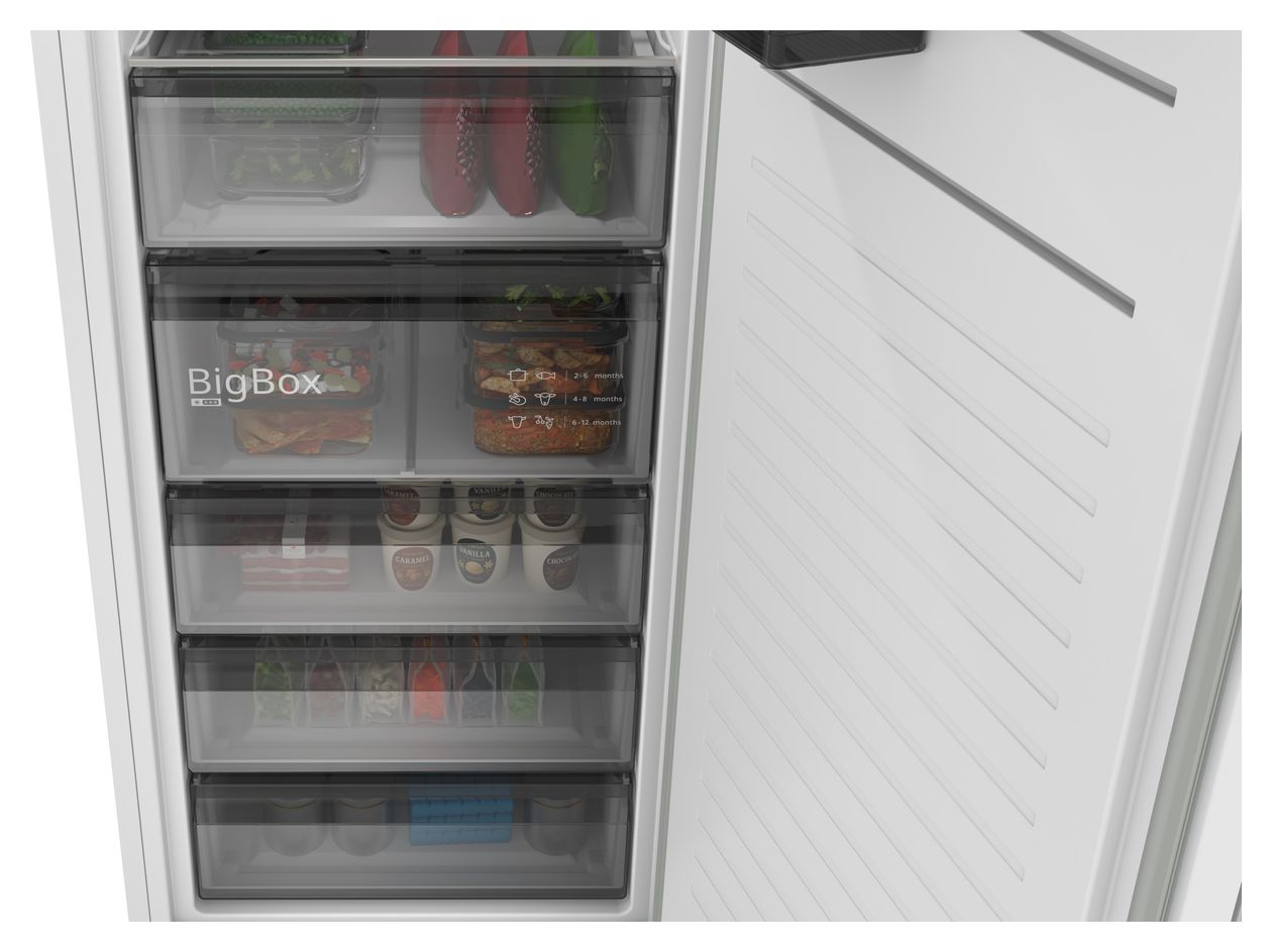 Serie 4 GSN56EWCM 471 l Gefrierschrank 201 kWh Jahr NoFrost  (Weiß) 