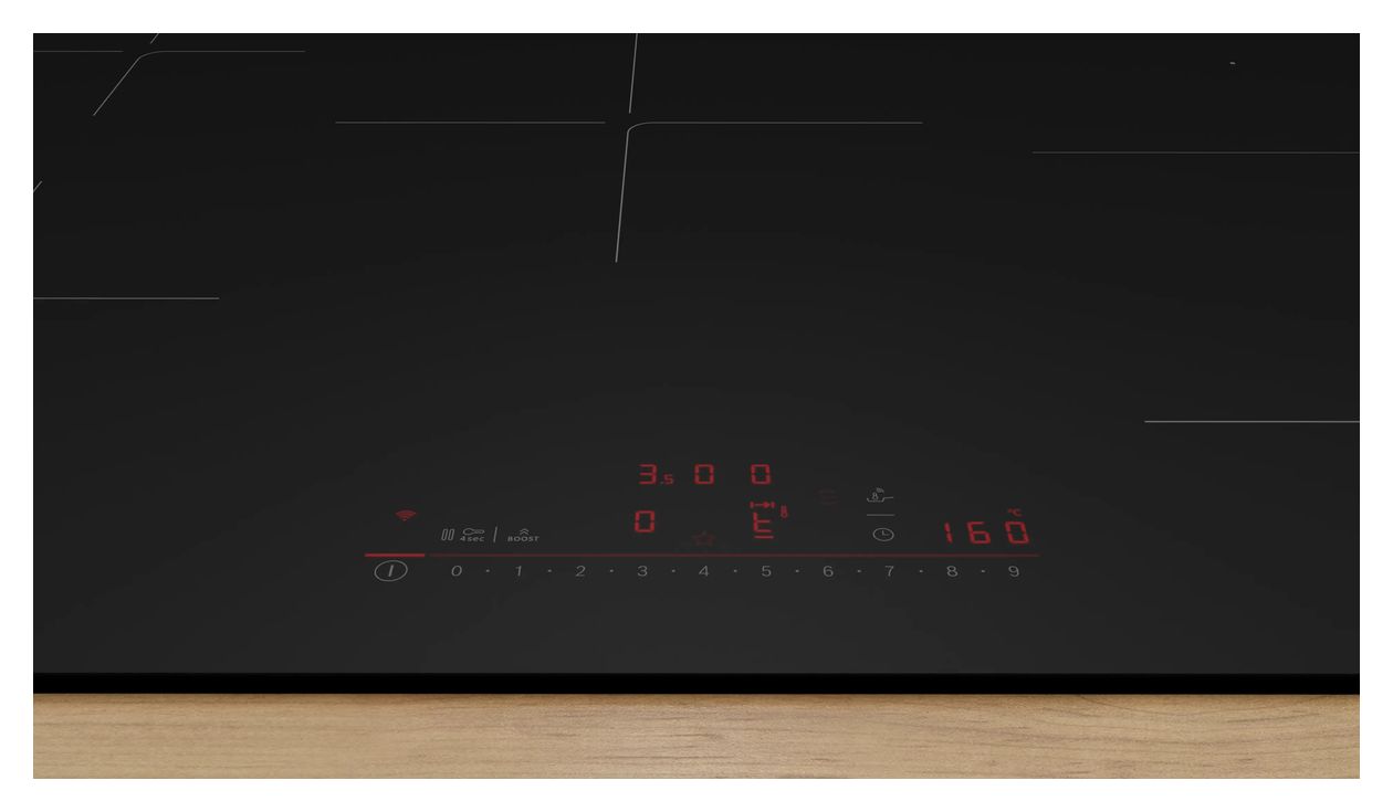 HBDMATTBK2 (HBG974LM1 + PVW89BHC1E) Backofen-Set groß AutoClean mit autarkem 81,2 cm Induktions Kochfeld 