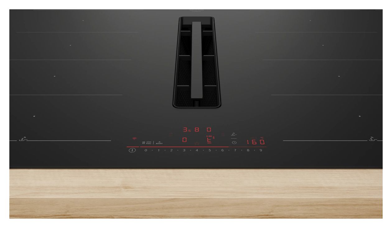 HBDMATTBK3 (HBG974LM1 + PXL89BH26E) Backofen-Set groß AutoClean mit autarkem 81,2 cm Induktions Kochfeld 