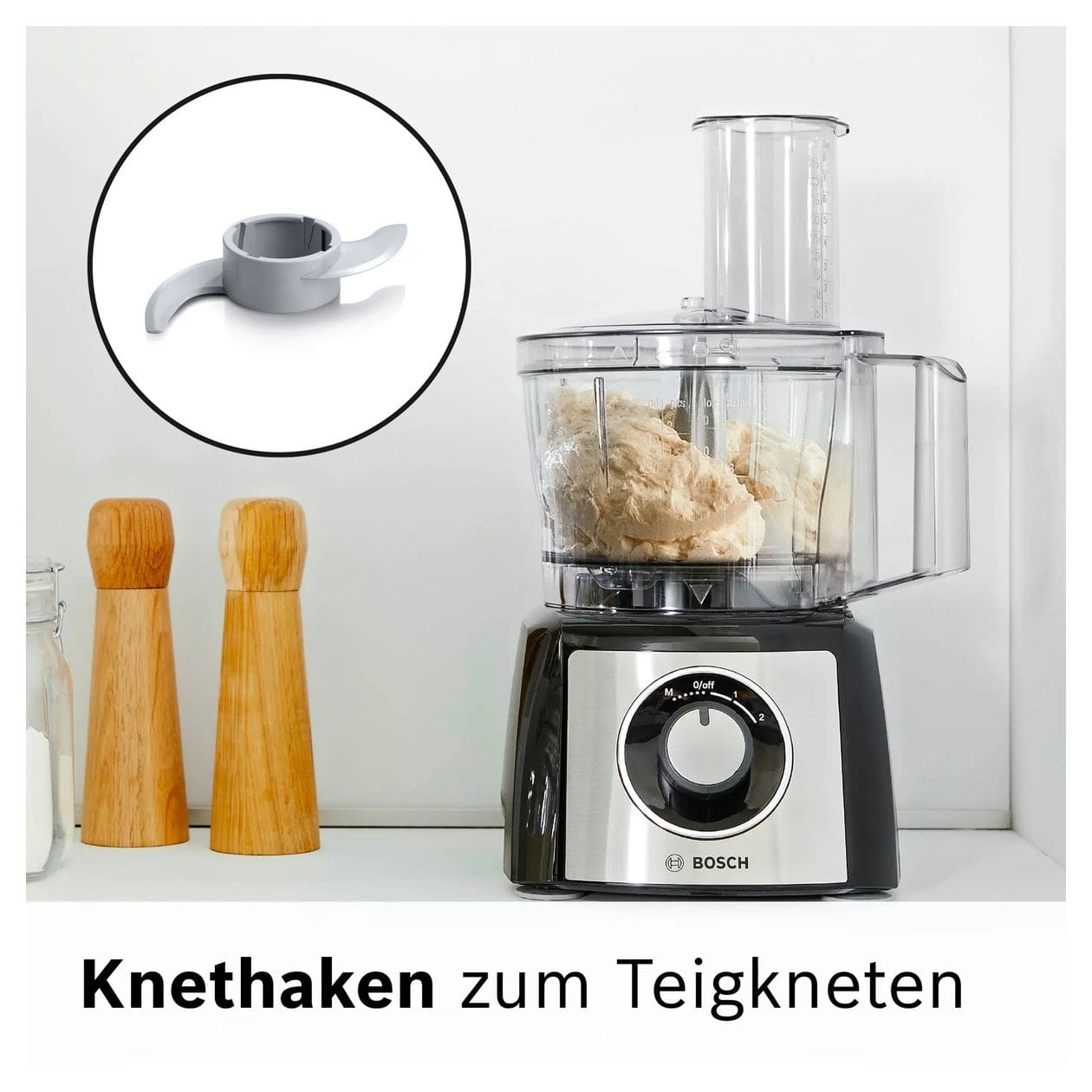 MCM3PM38S MultiTalent 3 Plus 900 W Küchenmaschine 2,3 l  (Schwarz/Silber) 