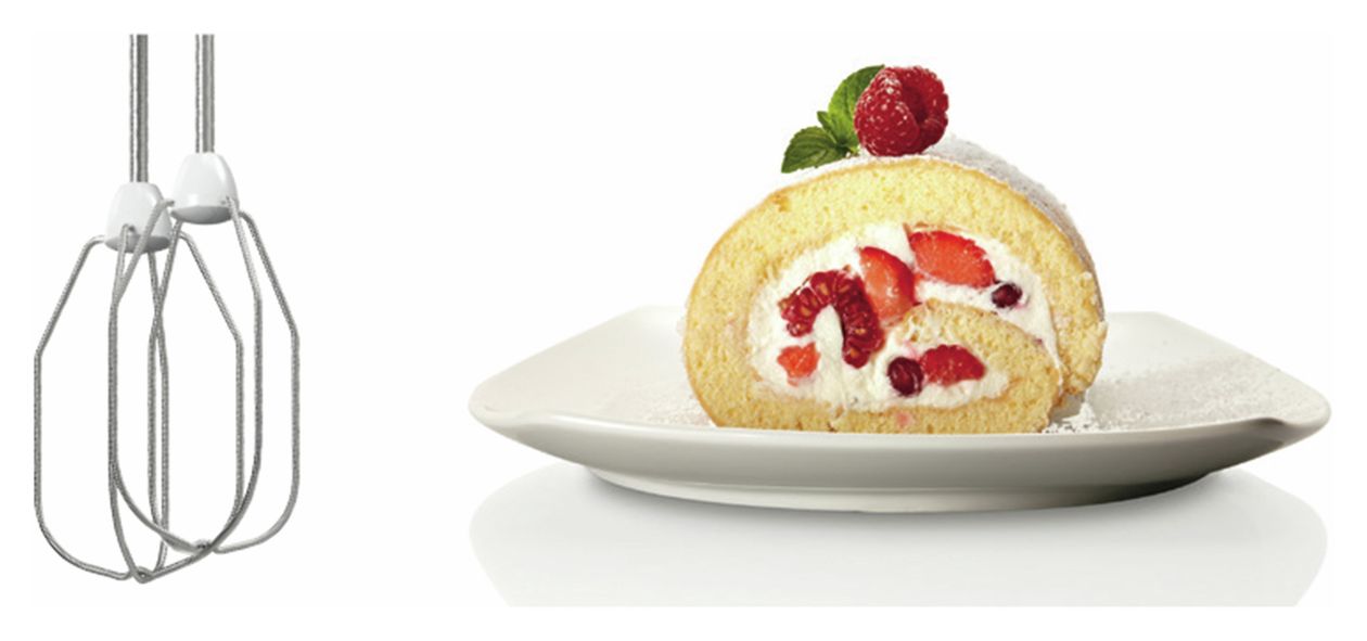 MFQ2210D CleverMixx Fun Handmixer 375 W 4 Stufen  (Blau, Weiß) 