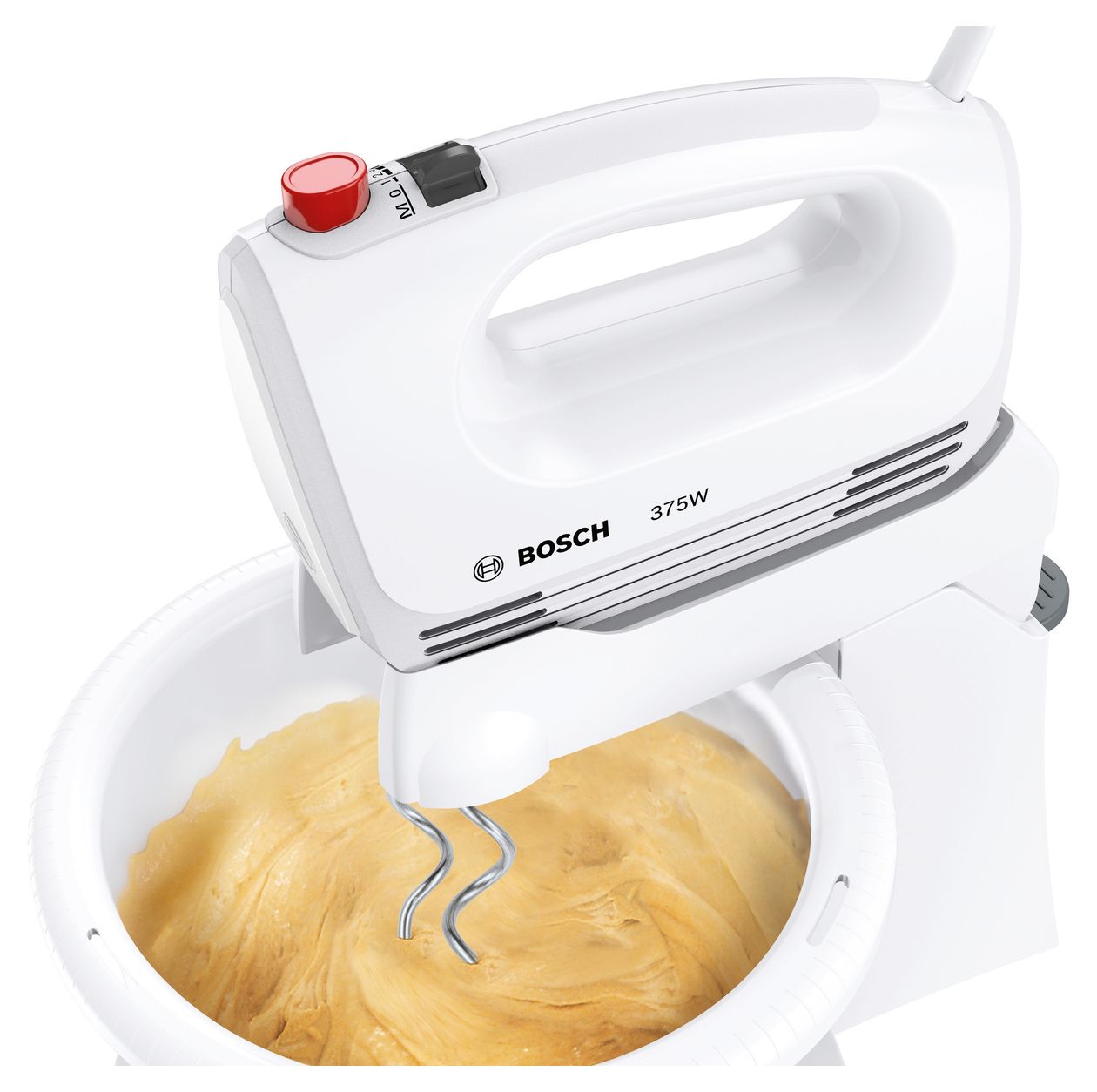 MFQ2600W CleverMixx Handmixer 375 W 4 Stufen  (Weiß) 