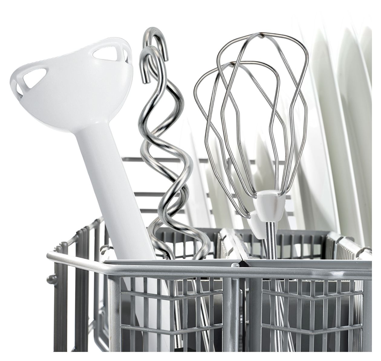 MFQ3540 Handmixer 450 W 5 Stufen  (Grau, Weiß) 