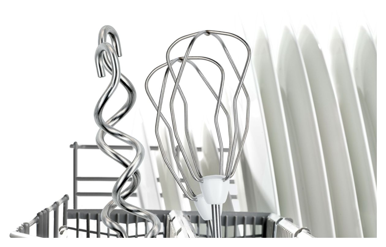 MFQ36400 ErgoMixx Handmixer 450 W 5 Stufen  (Grau, Weiß) 