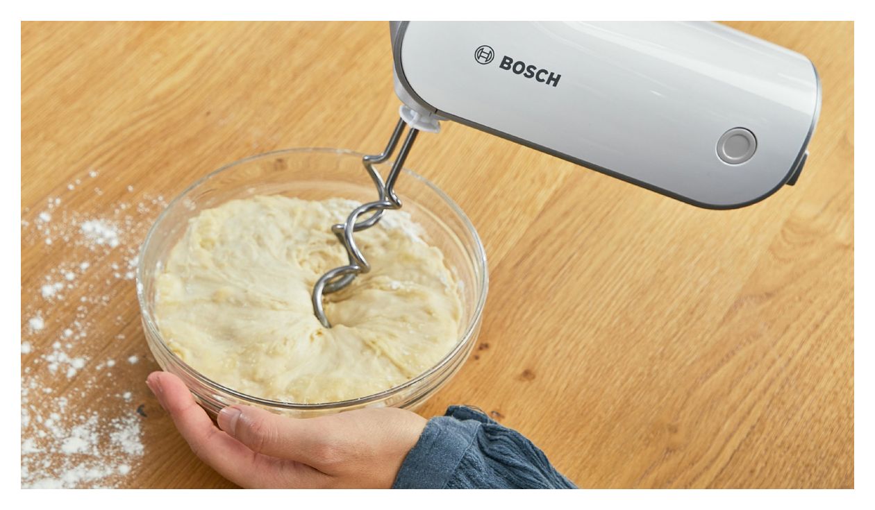 MFQ49300 Handmixer 850 W 5 Stufen (Schwarz, Edelstahl, Weiß) 
