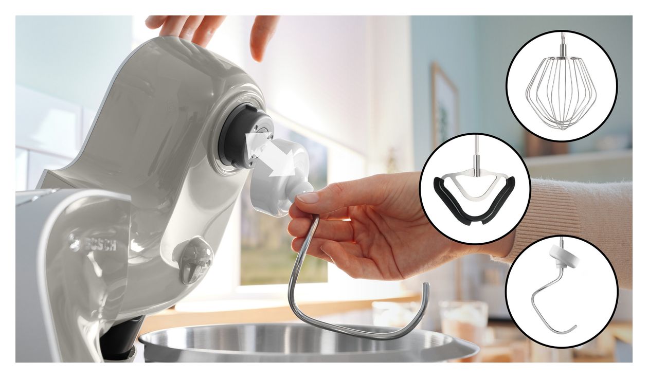 MUM5XL72 1000 W Küchenmaschine 3,9 l mit Waage  (Grau, Silber) 