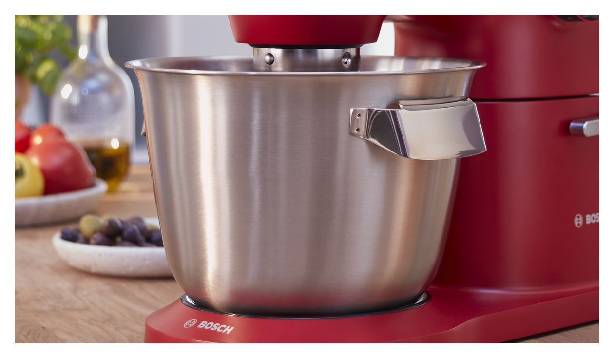 MUM9A66R00 OptiMUM Küchenmaschine 5,5 l  (Rot, Silber) 