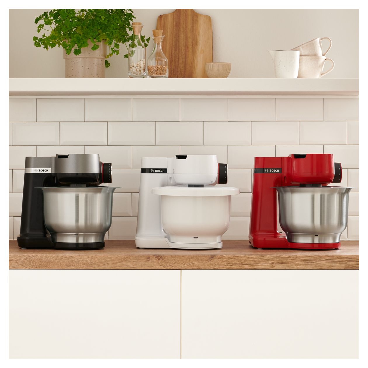 MUMS2ER01 700 W Küchenmaschine 3,8 l  (Rot) 