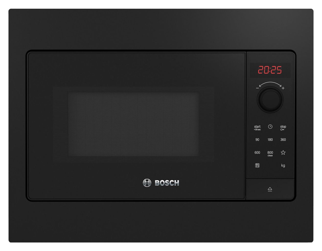 Serie 2 BFL523MB4 Einbau-Mikrowelle 800 W Größe: klein 5 Stufen (Schwarz) 