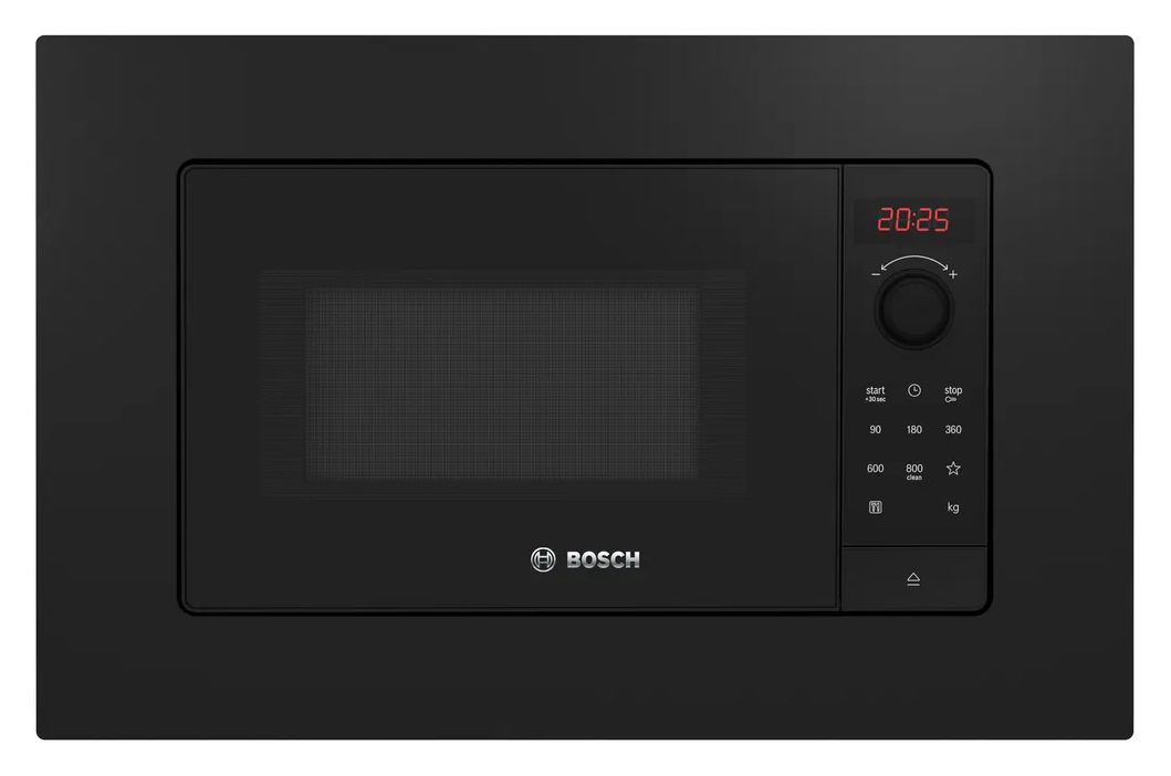 Serie 2 BFL623MB4 Einbau-Mikrowelle 800 W Größe: klein 5 Stufen (Schwarz) 