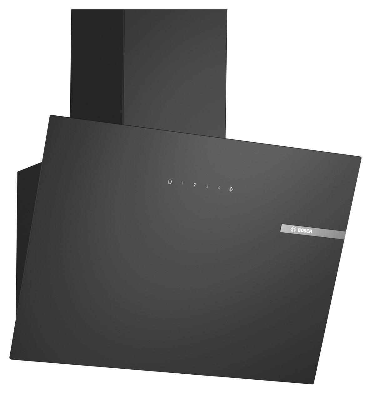 Serie 2 DWK65DK60 Abluft/Umluft Dunstabzugshaube/Esse Wand 60 cm (Schwarz) 
