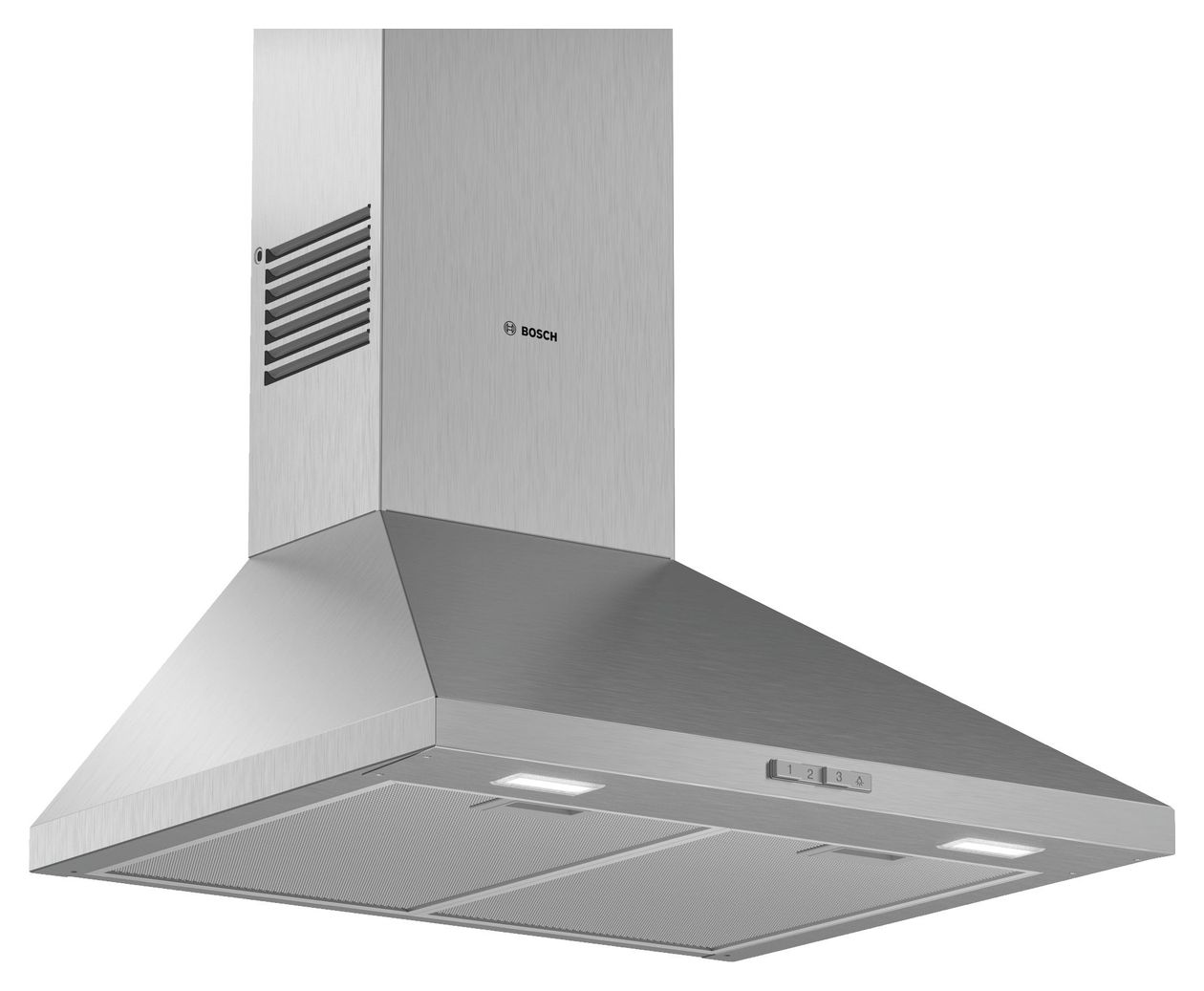 Serie 2 DWP66BC50 Abluft Dunstabzugshaube/Esse Wand 60 cm (Edelstahl) 