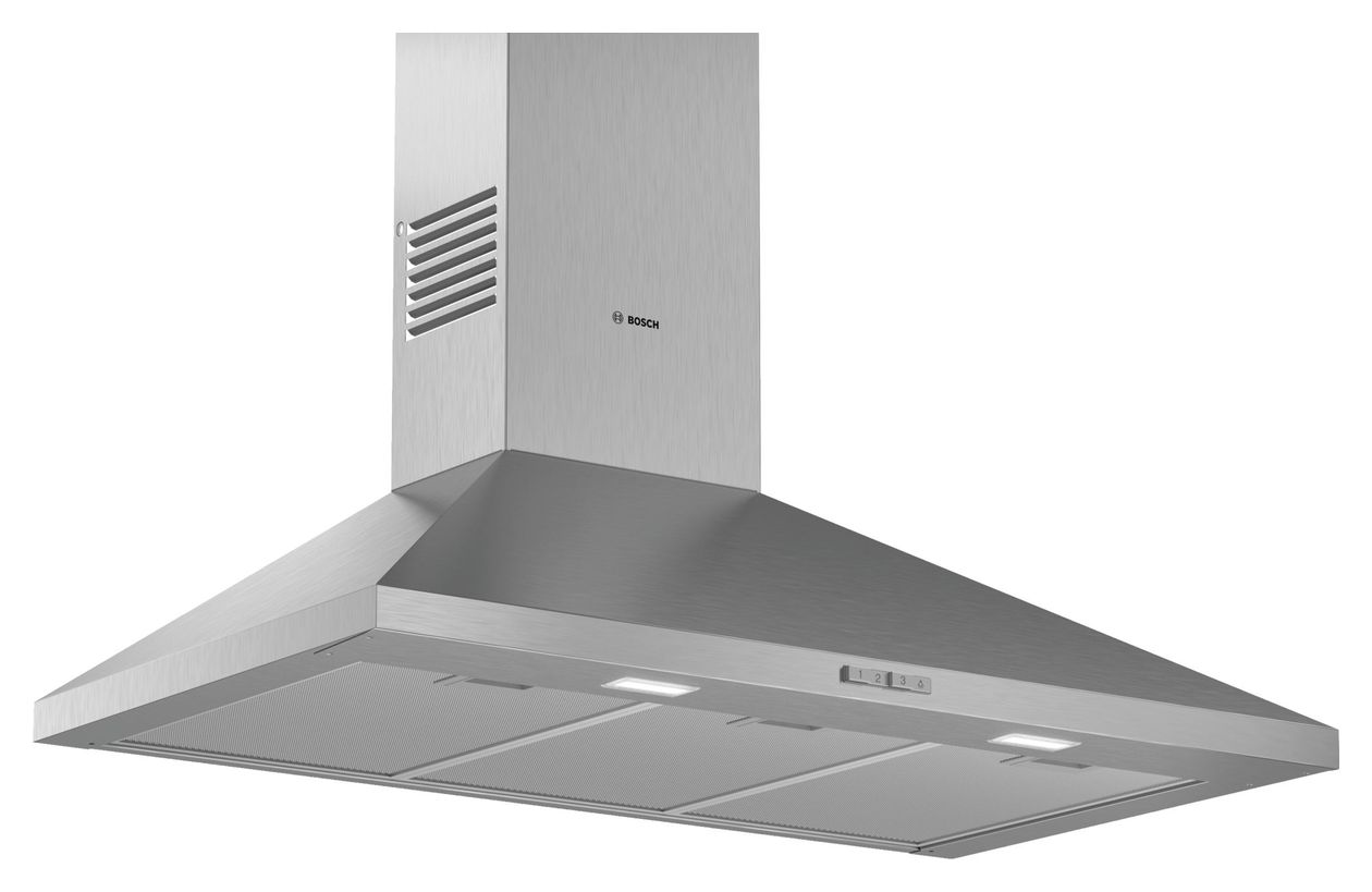 Serie 2 DWP96BC50 Abluft Dunstabzugshaube/Esse Wand 90 cm (Edelstahl) 