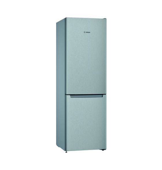 Serie 2 KGN36ELEA 216 l / 89 l Kühl-Gefrierkombi freistehend NoFrost 239 kWh Jahr  (Edelstahl) 