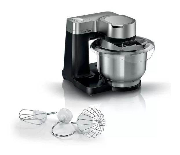 Serie 2 MUMS2VM00 900 W Küchenmaschine 3,8 l  (Schwarz, Silber) 