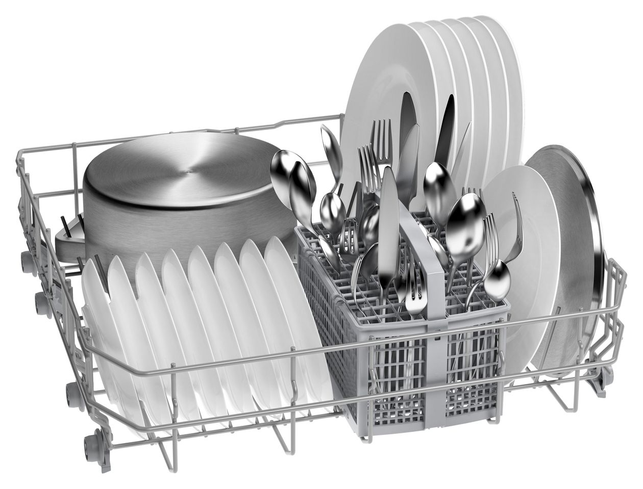 Serie 2 SMS2ITW09E 60 cm Geschirrspüler freistehend Leise 13 Maßgedecke aquaStop Funktion 