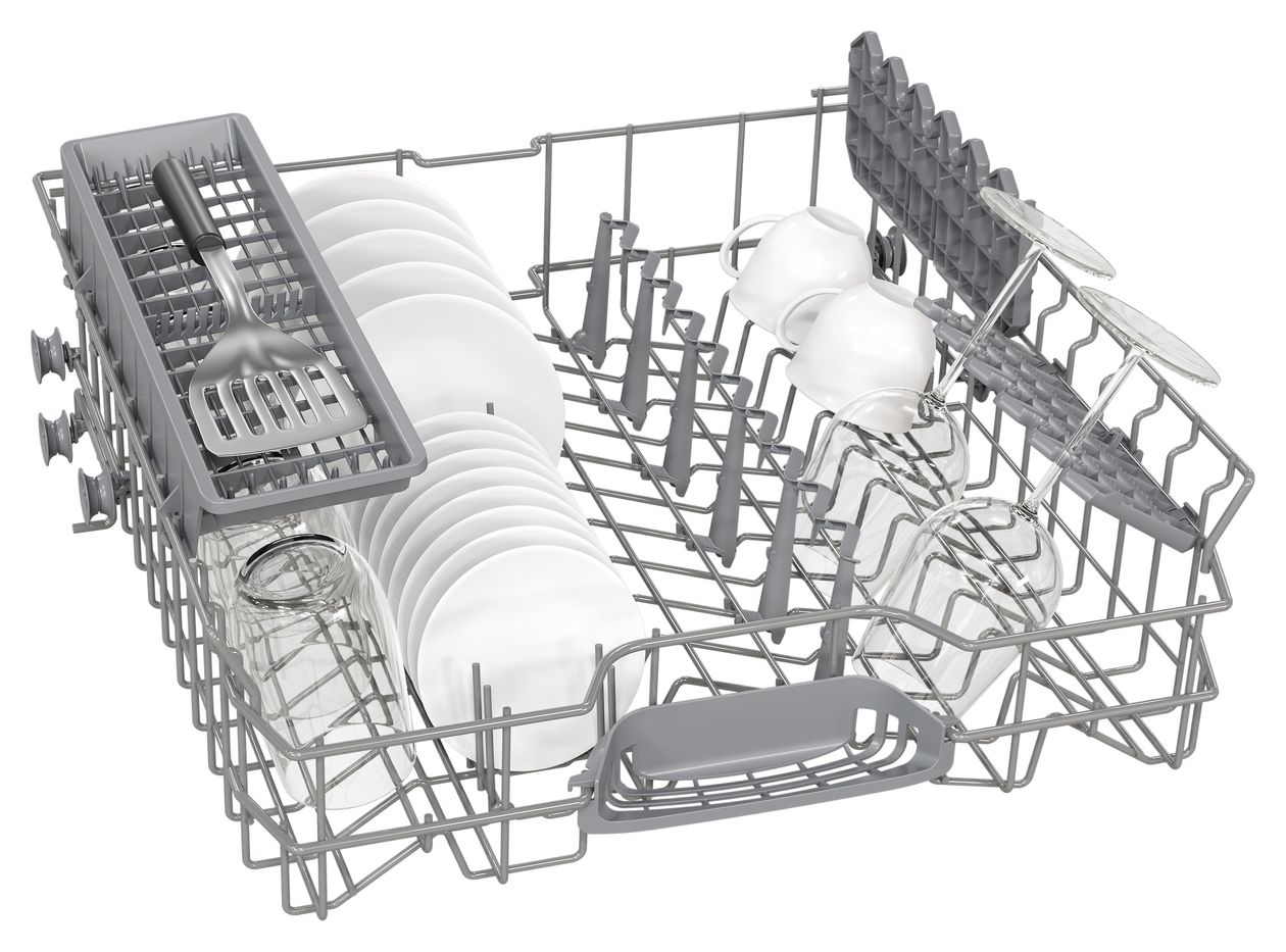 Serie 2 SMV2HTX08E 60 cm Geschirrspüler vollintegriert (ohne Front) Leise 13 Maßgedecke aquaStop Funktion Wärmetauscher 
