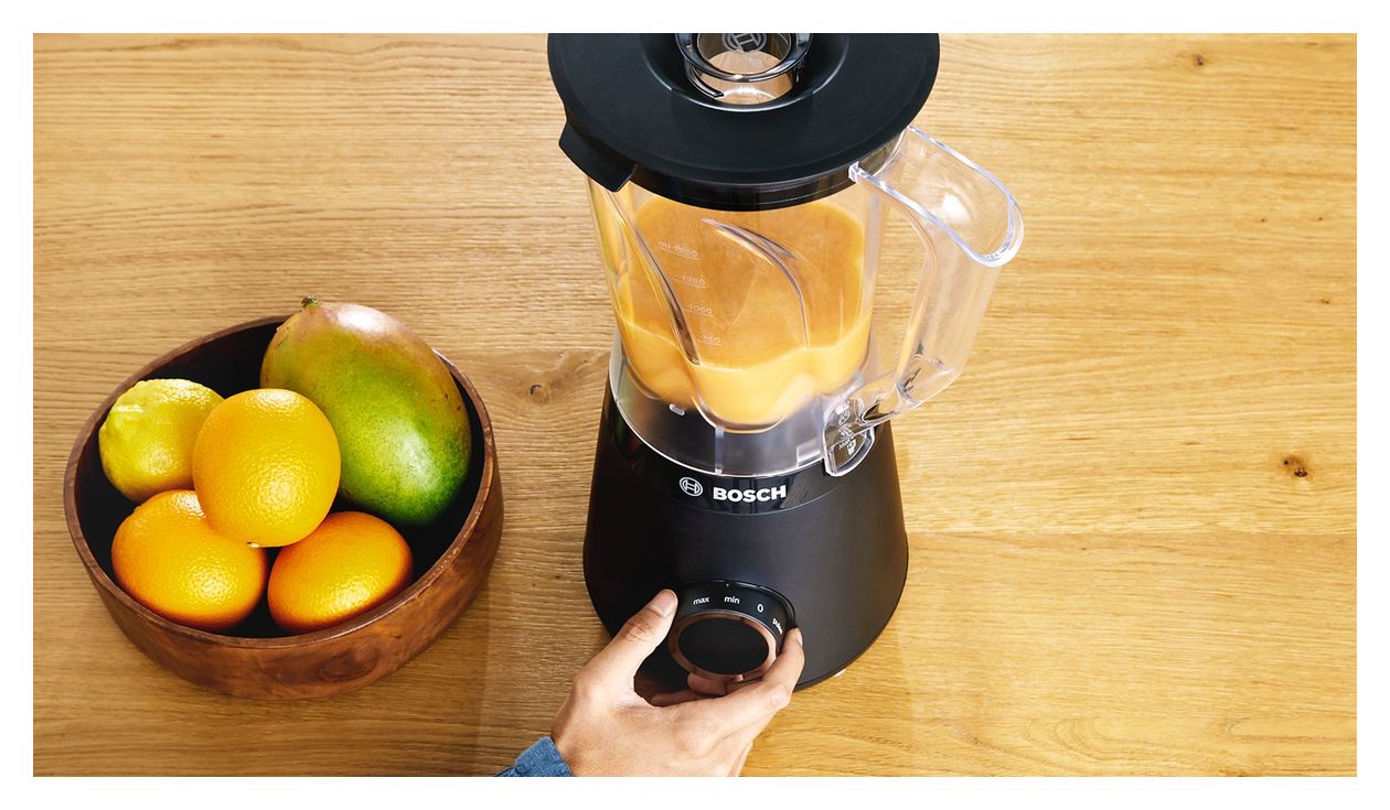 Serie 4 MMB6141B VitaPower 1,5 l Standmixer 2 Geschwindigkeiten 1200 W  (Schwarz) 