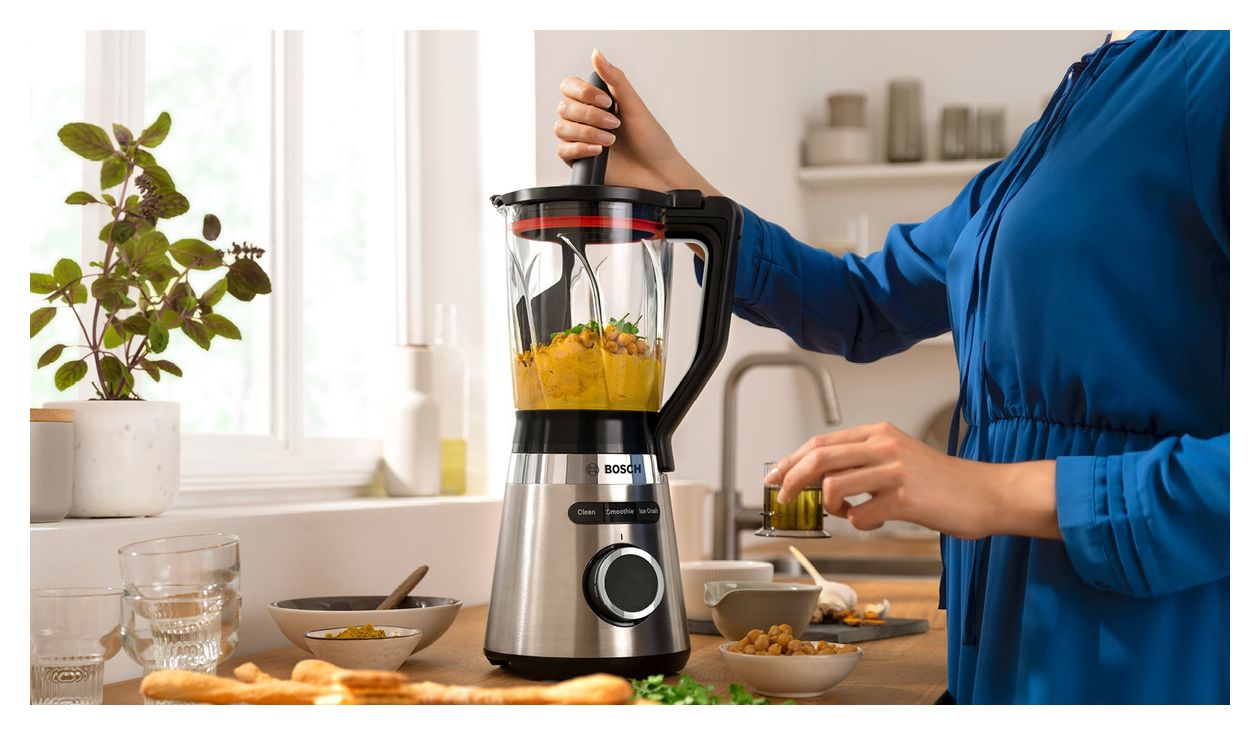 Serie 4 MMB6382M Standmixer 1200 W  (Schwarz, Edelstahl) 
