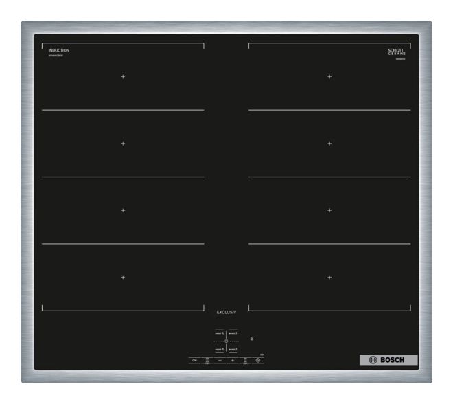 Serie 4 NXX645CB5M herdgebundenes 60 cm Induktions Kochfeld/Herdplatte 4 Zone(n) 