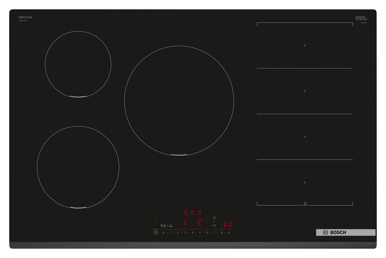 Serie 4 PXV831HC1E autarkes 80 cm Induktions Kochfeld/Herdplatte 5 Zone(n) 
