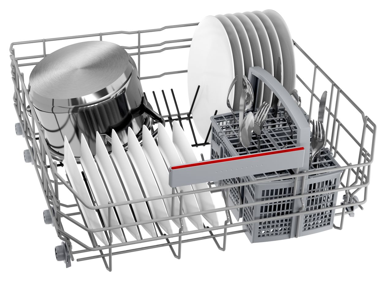 Serie 4 SMV4HBX19E 60 cm Geschirrspüler vollintegriert (ohne Front) Sehr leise 13 Maßgedecke aquaStop Funktion Wärmetauscher 