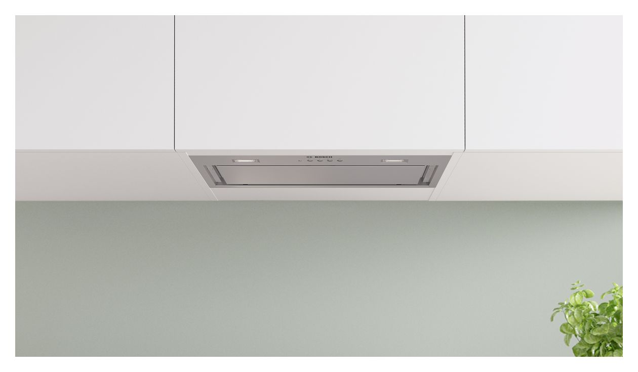Serie 6 DLN56AC50 Abluft/Umluft Dunstabzugshaube/Esse Einbau 52 cm (Edelstahl) 