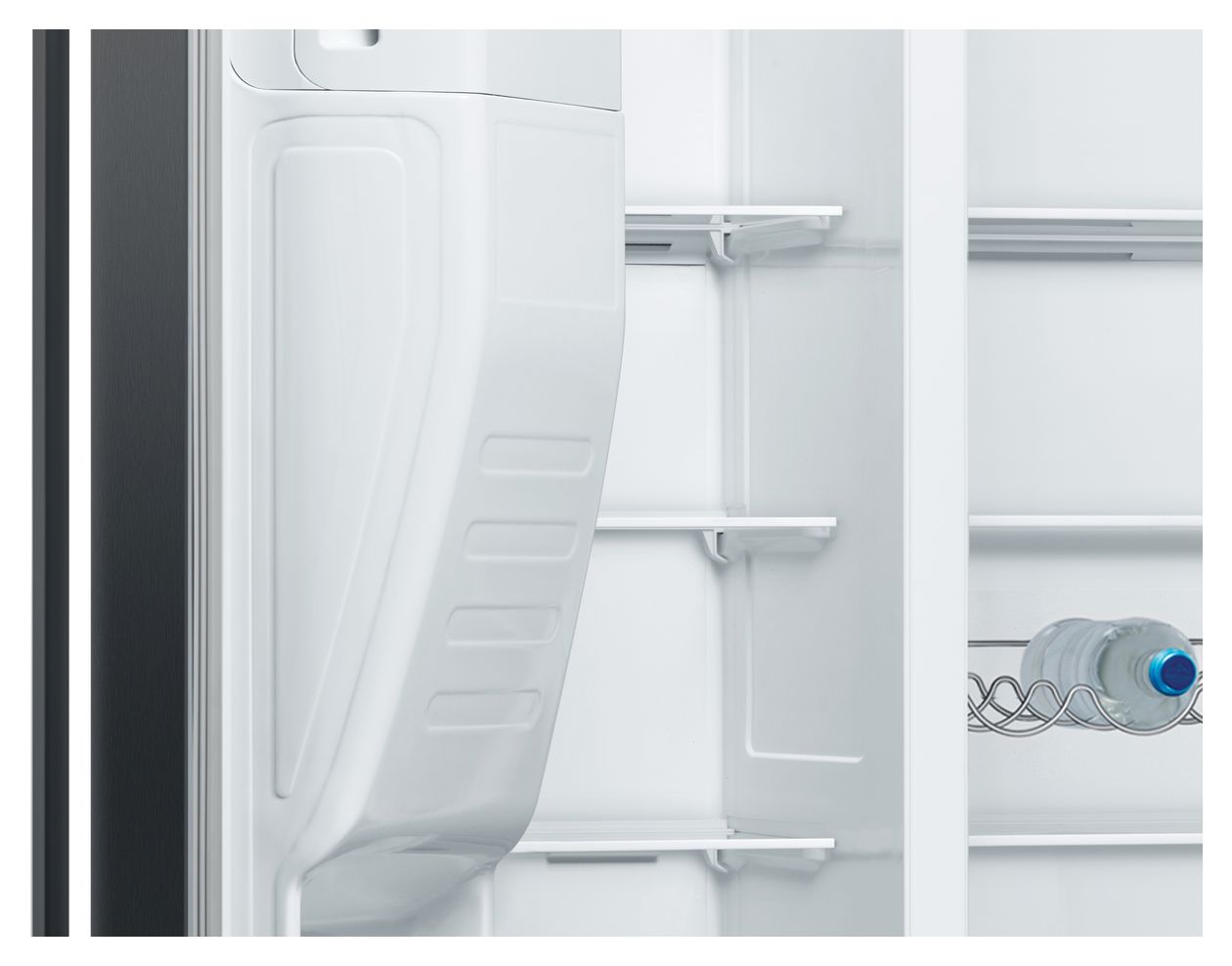 Serie 6 KAD93ABEP Side-by-Side Kühl-/ Gefrierkombination 371 l / 191 l 323 kWh NoFrost 1787 mm x 908 mm  (Schwarz) 