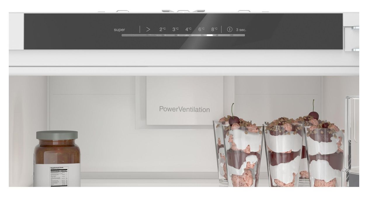 Serie 6 KIR81EDD0 310 l 177,5 cm Einbaukühlschrank EEK: D 91 kWh Jahr 