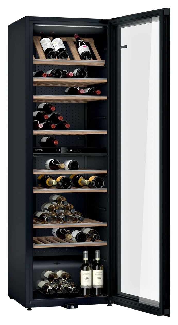 Serie 6 KWK36ABGA Weinkühler Freistehend 2 Zonen 199 Flasche(n) 