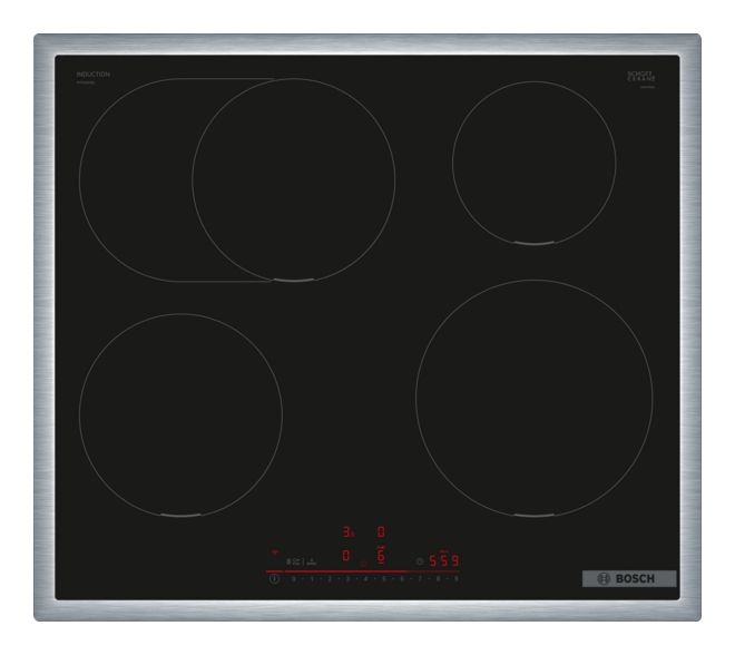 Serie 6 PIF645HB1E autarkes 60 cm Induktions Kochfeld/Herdplatte 4 Zone(n) 