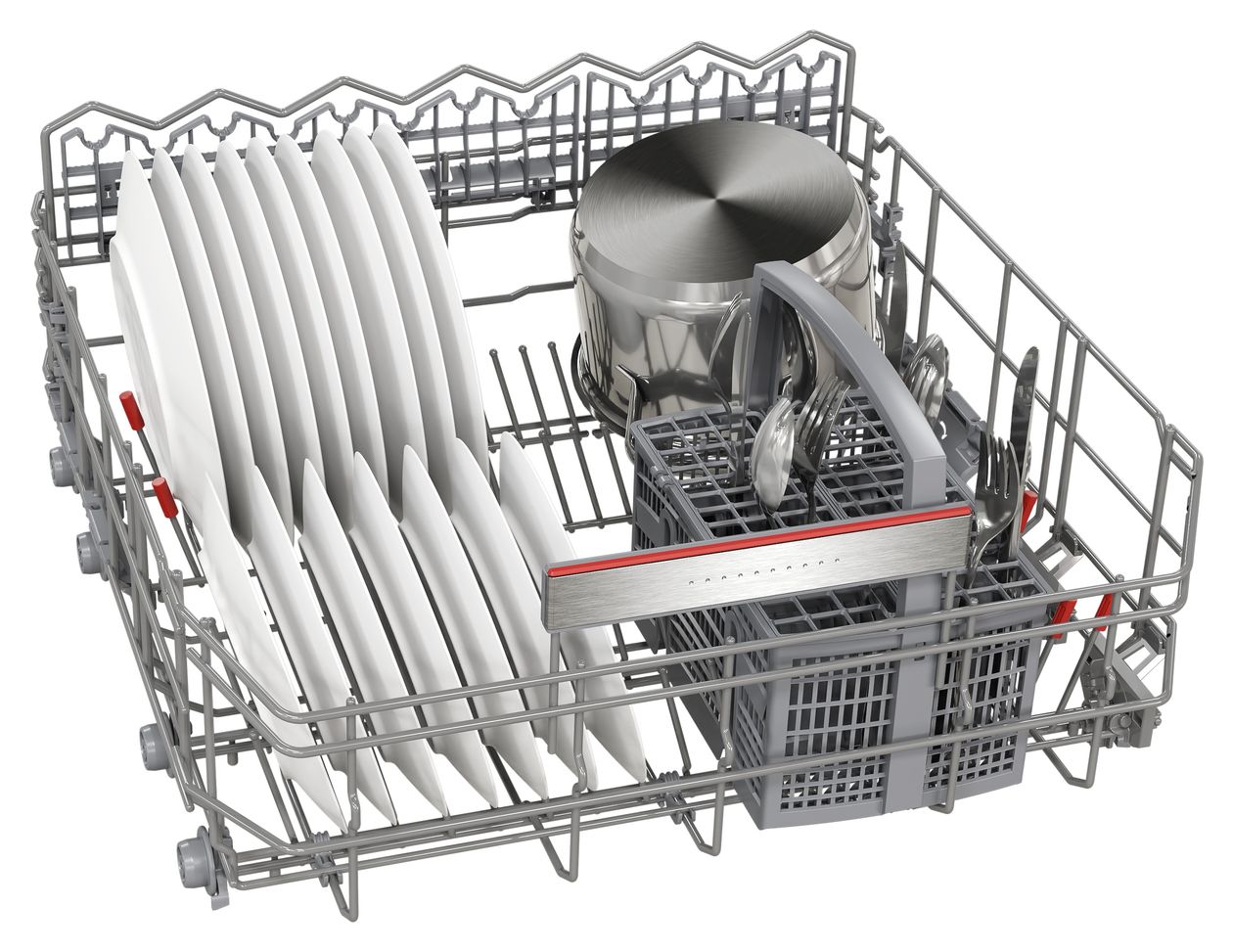 Serie 6 SBV6ZBX04D 60 cm Geschirrspüler vollintegriert (ohne Front) Sehr leise 13 Maßgedecke aquaStop Funktion Wärmetauscher 