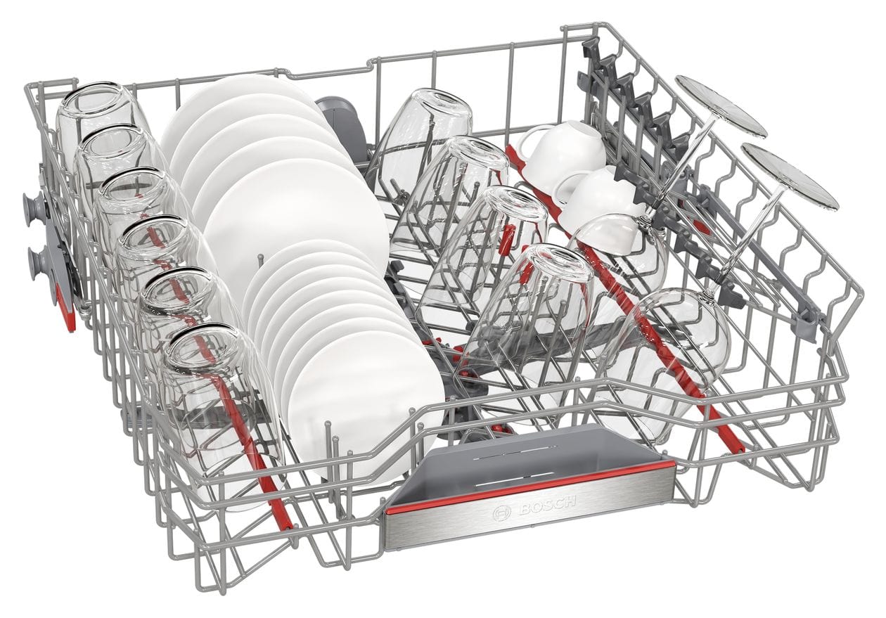 Serie 6 SMI6ECS18E 60 cm Geschirrspüler teilintegriert (ohne Front) Sehr leise 14 Maßgedecke aquaStop Funktion Wärmetauscher/EfficientDry 