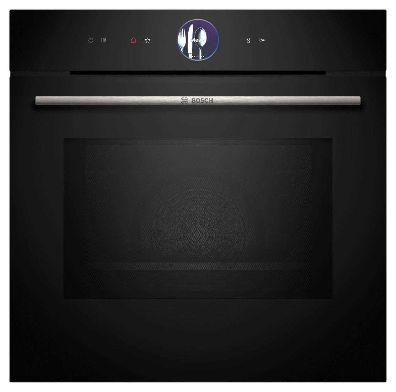 Serie 8 HMG776NB1 Einbaubackofen groß AutoClean Mikrowelle 