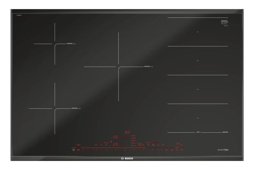 Serie 8 PXV890DV5E autarkes 80 cm Induktions Kochfeld/Herdplatte 5 Zone(n) 
