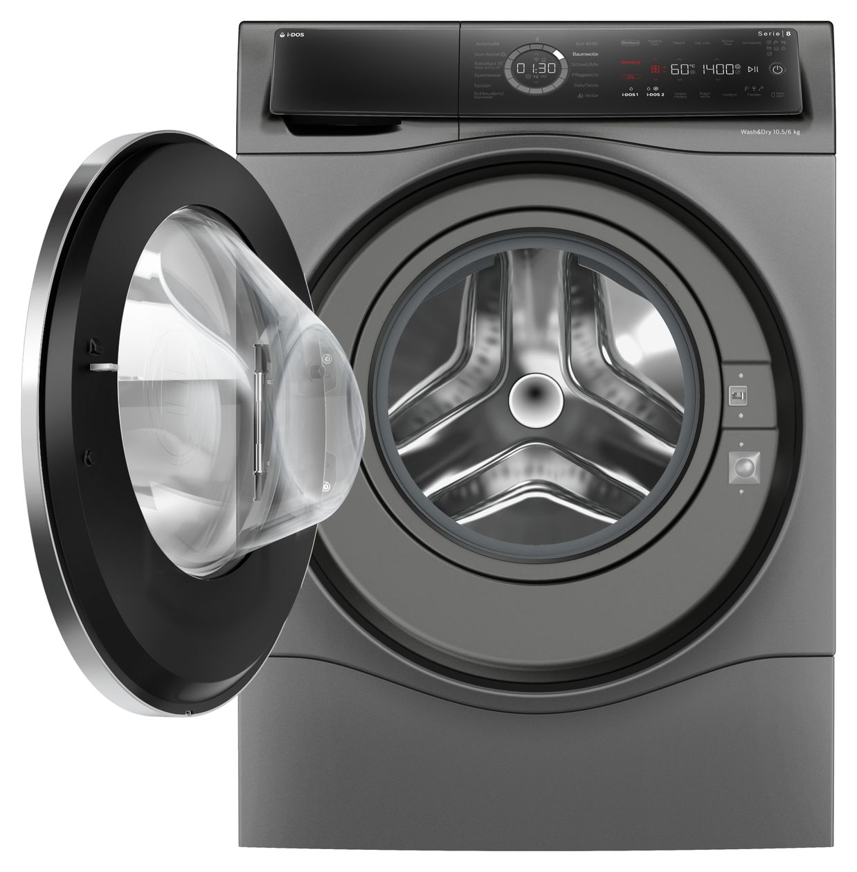 Serie 8 WNC254AS0 10,5 kg 6 kg Waschtrockner 1400 U/min 