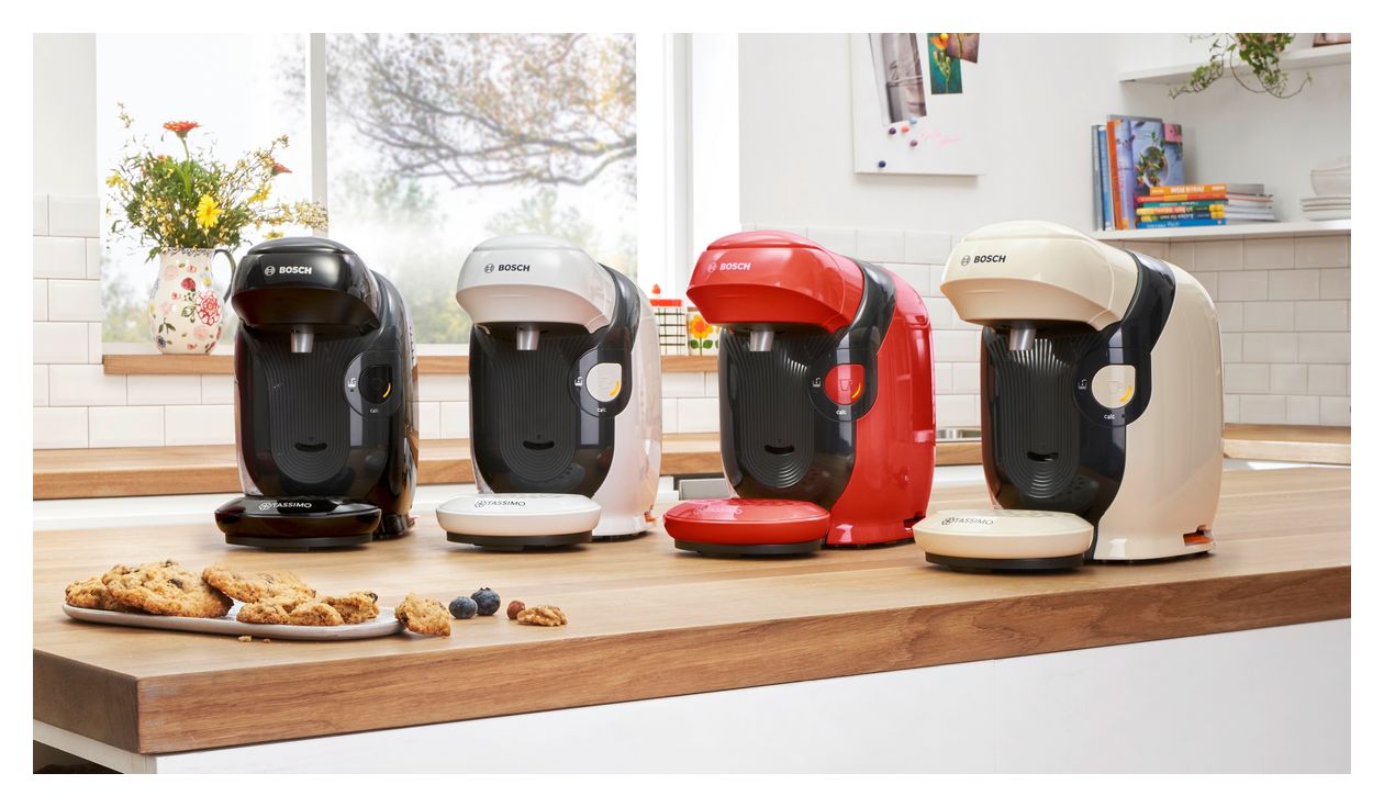 TAS112E Tassimo Style friendly Kaffeekapsel Maschine  (Schwarz) 